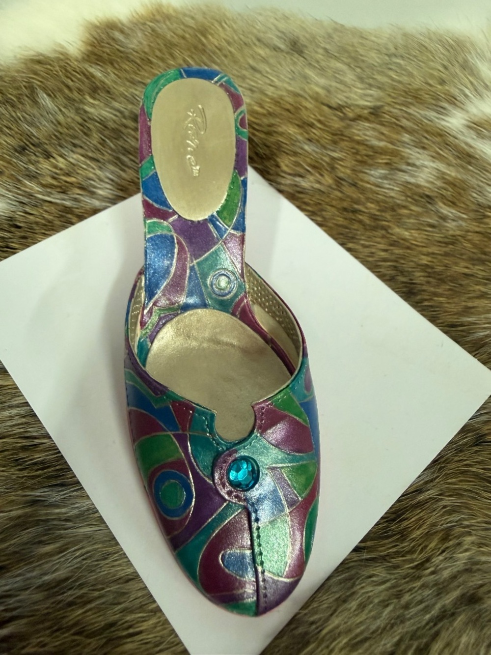 Just The Right Shoe Figurine- Kaleidoscope- EJ732